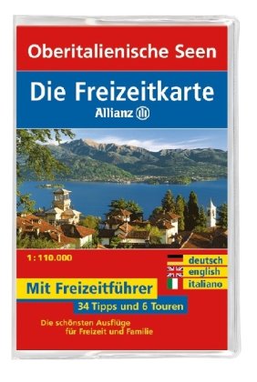 Die Allianz Freizeitkarte Oberitalienische Seen 1:110 000: Wanderparkplätze, Fahrradtouren, Die schönsten Biergärten & Ausflugslokale. Die schönsten ... Freizeit und Familie. Dtsch.-Italien.-Engl. Leisure, Home & Garden