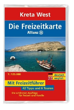 Die Allianz Freizeitkarte Kreta West 1:130 000: Wanderparkplätze, Fahrradtouren, Die schönsten Biergärten & Ausflugslokale. Die schönsten Ausflüge für Freizeit und Familie. Dtsch.-Engl. Leisure, Home & Garden