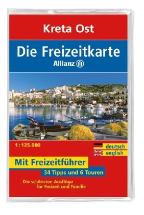 Die Allianz Freizeitkarte Kreta Ost 1:130 000: Wanderparkplätze, Fahrradtouren, Die schönsten Biergärten & Ausflugslokale. Die schönsten Ausflüge für Freizeit und Familie. Dtsch.-Engl. Leisure, Home & Garden