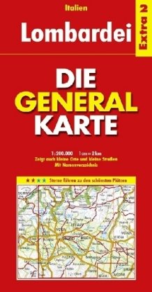 Die Generalkarte Italien Extra 2 Lombardei 1:200.000 Leisure, Home & Garden