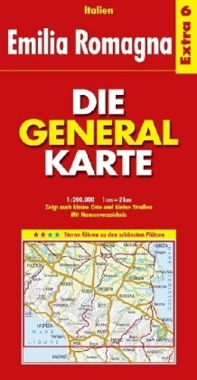 Die Generalkarte Italien Extra 6 Emilia Romagna 1:200.000 Leisure, Home & Garden