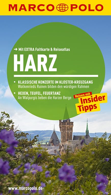 MARCO POLO Reiseführer Harz: Reisen mit Insider-Tipps. Mit EXTRA Faltkarte & Reiseatlas Leisure, Home & Garden