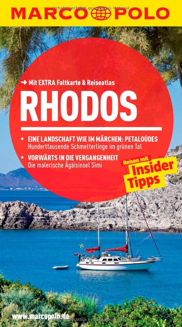 MARCO POLO Reiseführer Rhodos: Reisen mit Insider-Tipps. Mit EXTRA Faltkarte & Reiseatlas: Reisen mit Insider-Tipps. Mit Reiseatlas Leisure, Home & Garden