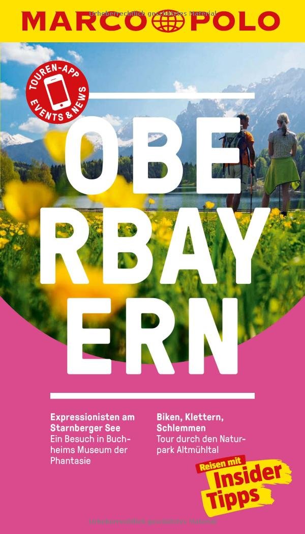 Product Image: MARCO POLO Reiseführer Oberbayern