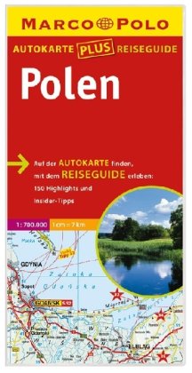 Polen: 1:700000: 150 Highlights u. Insider-Tipps Leisure, Home & Garden