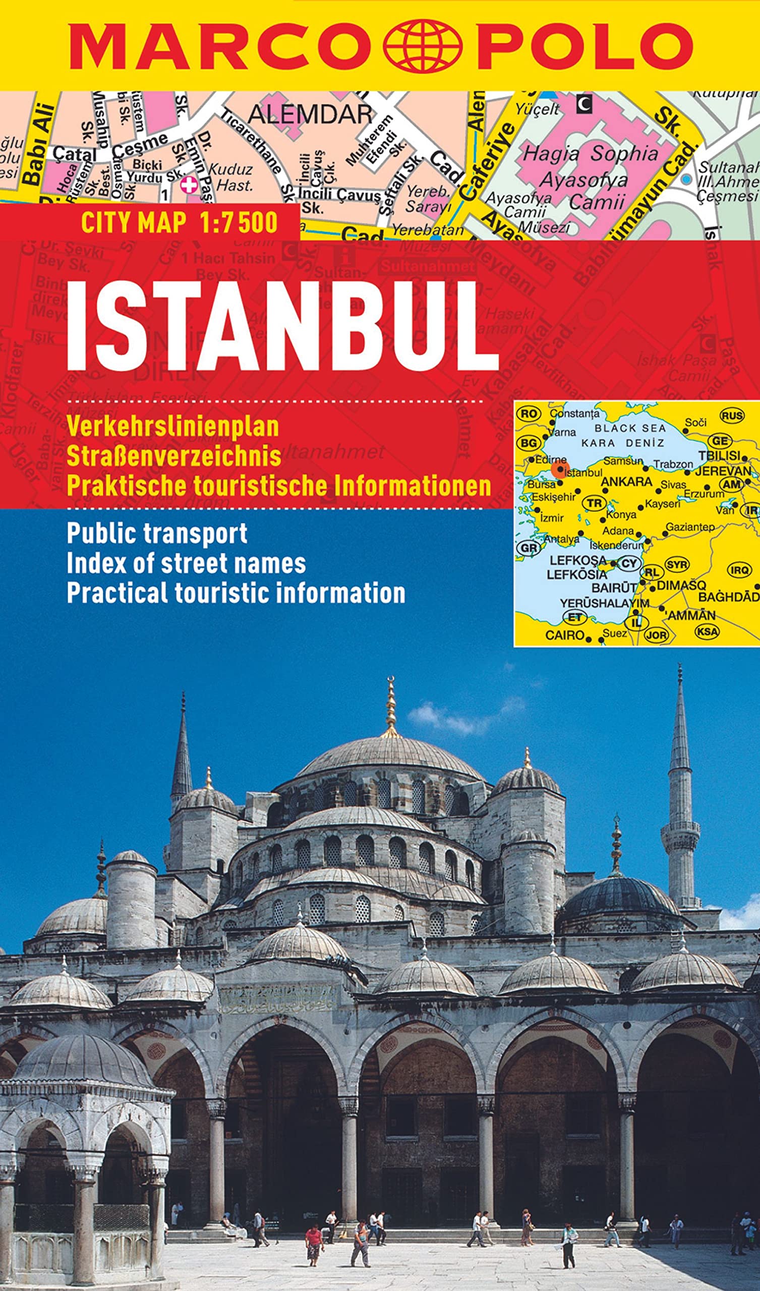MARCO POLO Cityplan Istanbul 1:7.500: Verkehrslinienplan, Straßenverzeichnis, Praktische touristische Informationen Leisure, Home & Garden