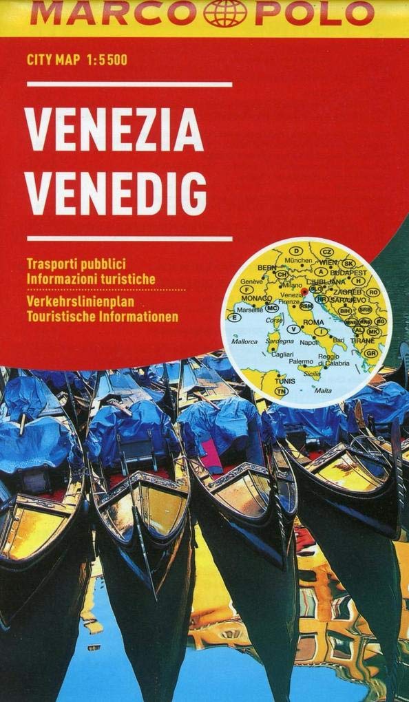 MARCO POLO Cityplan Venedig 1 : 5 500 Leisure, Home & Garden