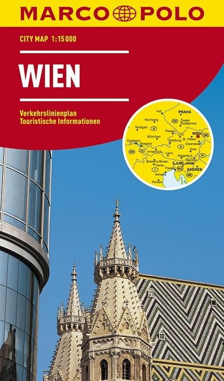 MARCO POLO Cityplan Wien 1:15 000 Leisure, Home & Garden