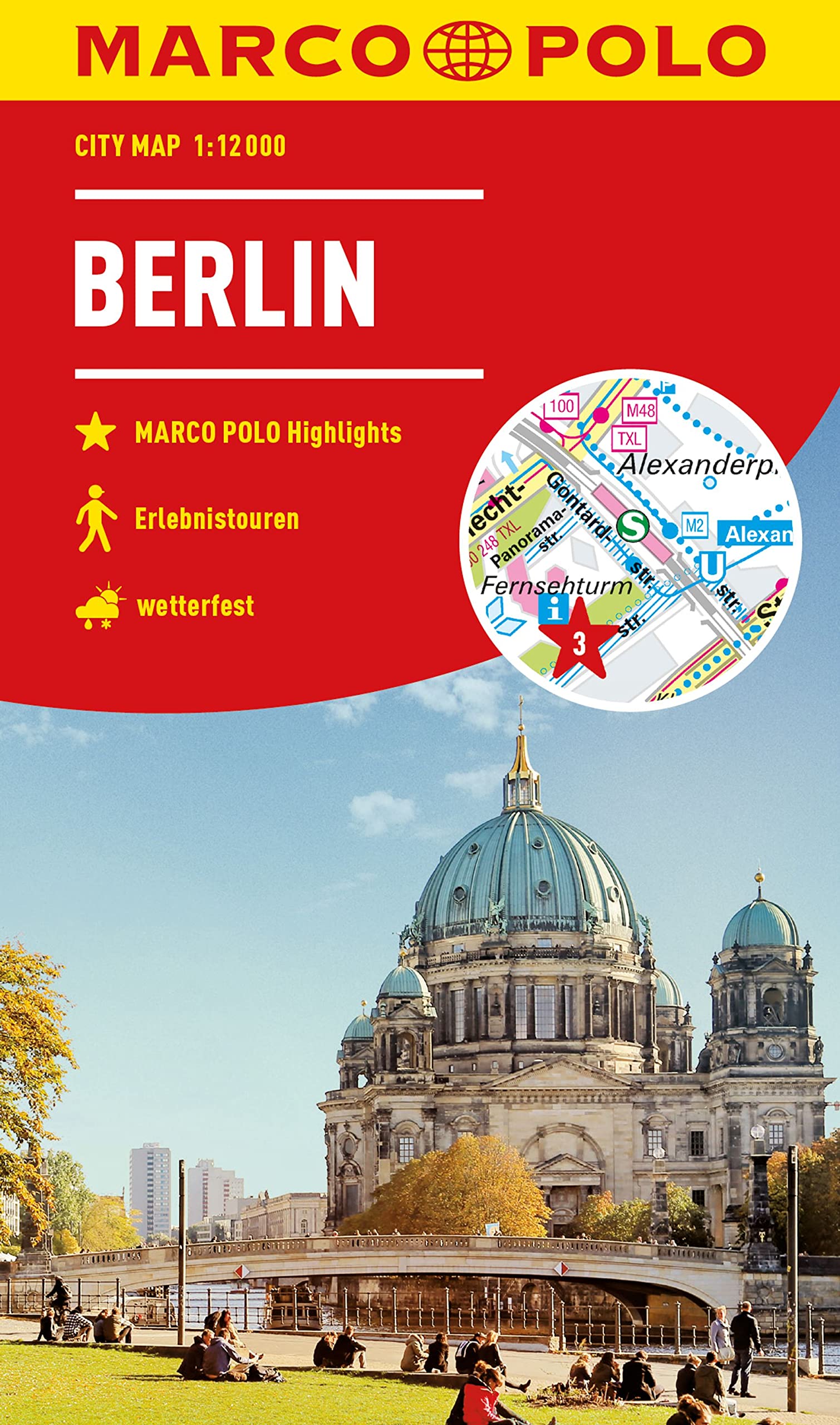 MARCO POLO Cityplan Berlin 1:12.000 Leisure, Home & Garden