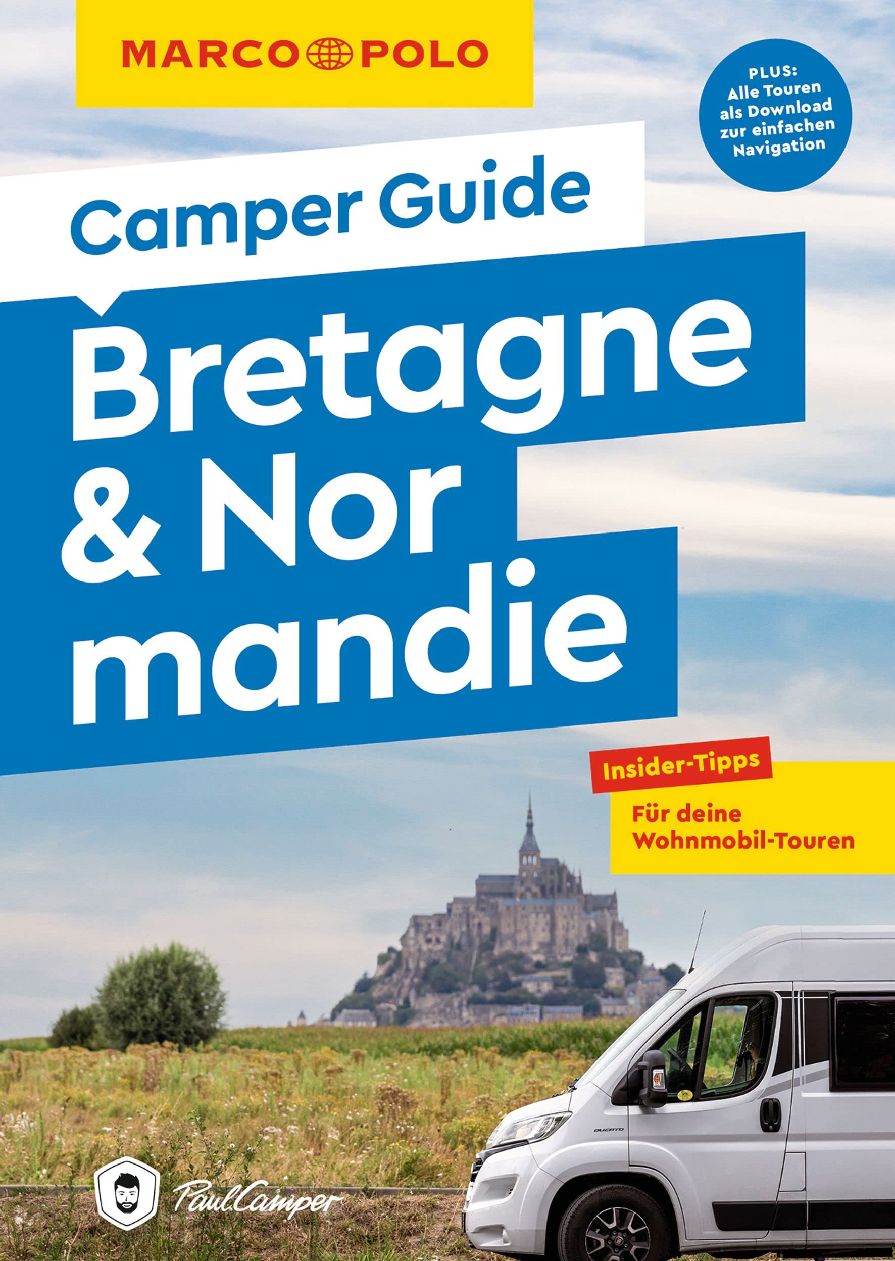 MARCO POLO Camper Guide Bretagne & Normandie Leisure, Home & Garden
