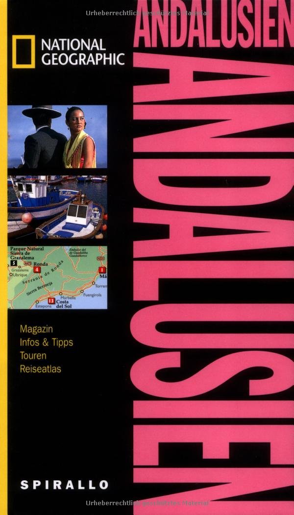 NATIONAL GEOGRAPHIC Spirallo Reiseführer Andalusien Travel Books