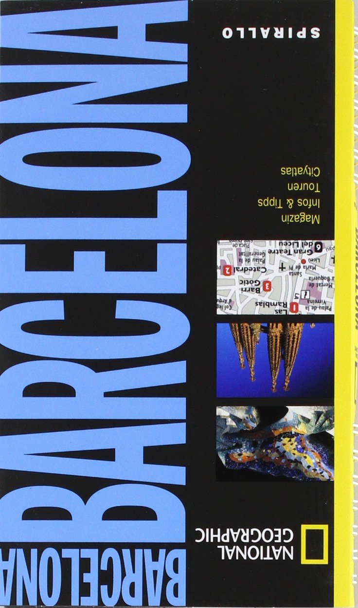 NATIONAL GEOGRAPHIC Spirallo Reiseführer Barcelona: Magazin, Infos & Tipps, Touren, Cityatlas Leisure, Home & Garden