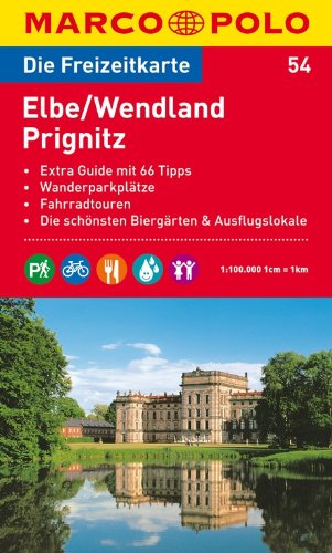 MARCO POLO Freizeitkarte Elbe, Wendland, Prignitz 1:100.000: Wanderparkplätze, Fahrradtouren, Die schönsten Biergärten & Ausflugslokale Leisure, Home & Garden