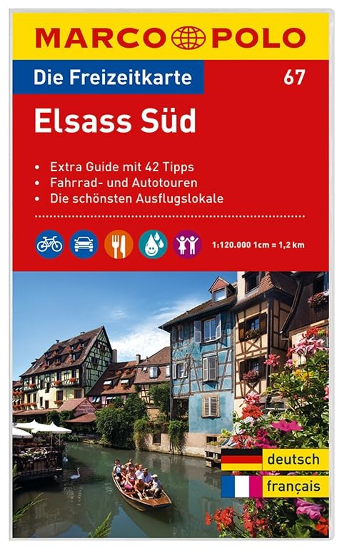 MARCO POLO Freizeitkarte 67 Elsass Süd 1 : 120 000 Leisure, Home & Garden