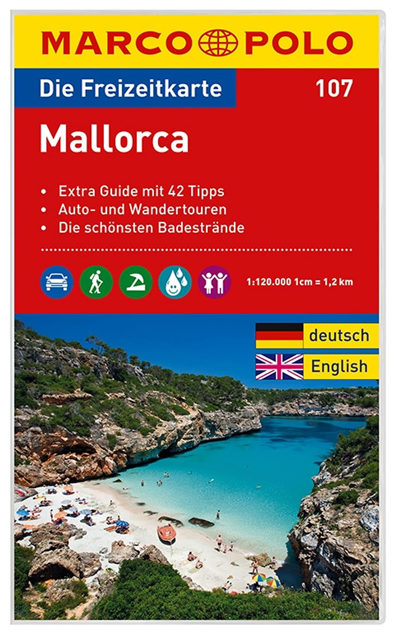 MARCO POLO Freizeitkarte Blatt 107 Mallorca 1:120 000 Leisure, Home & Garden