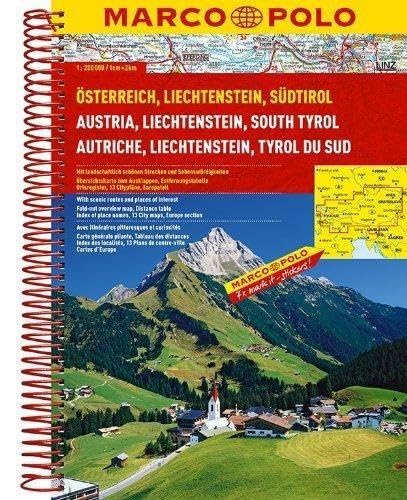 MARCO POLO Reiseatlas Österreich / Liechtenstein / Südtirol / Europa 1 : 200 000 Leisure, Home & Garden