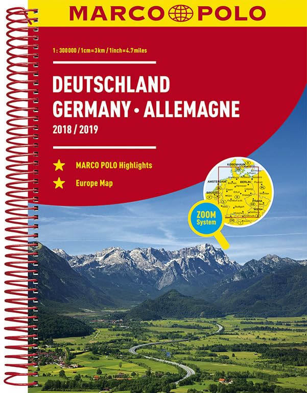 MARCO POLO Reiseatlas Deutschland 2018/2019 book