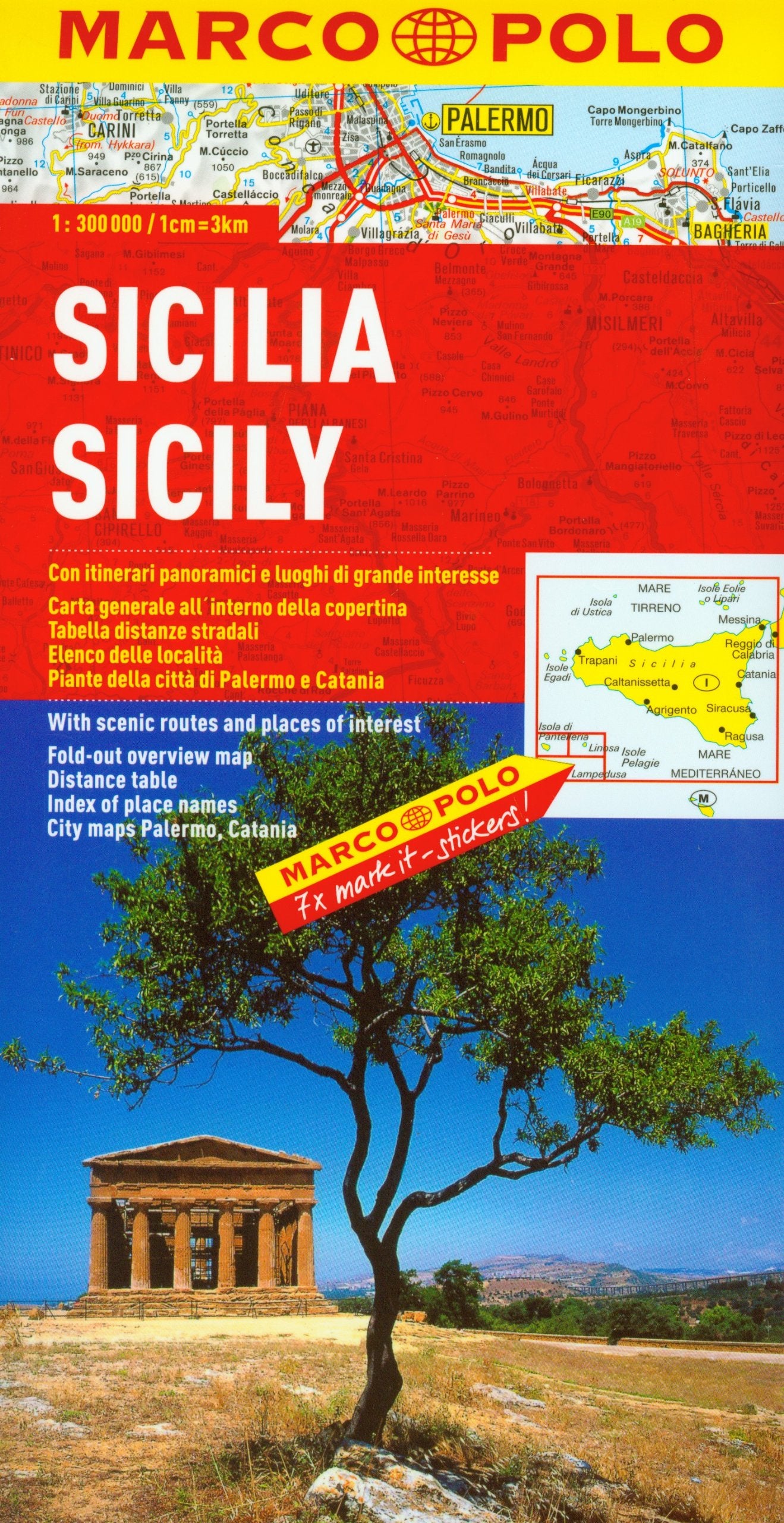 Italien Sizilien (10) 1:300.000 Leisure, Home & Garden
