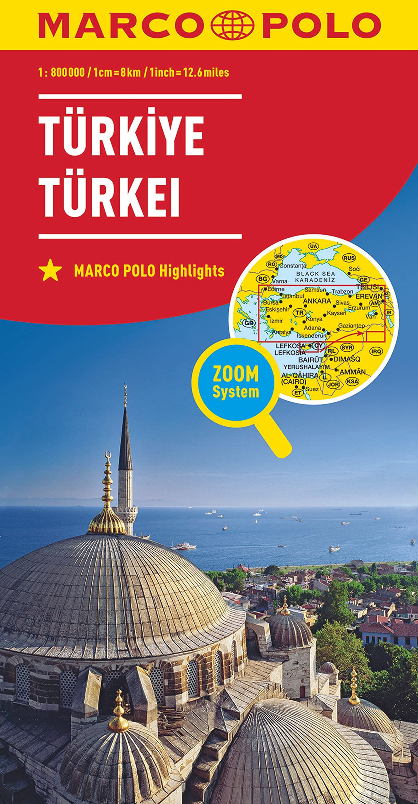 MARCO POLO Länderkarte Türkei 1:800 000 book