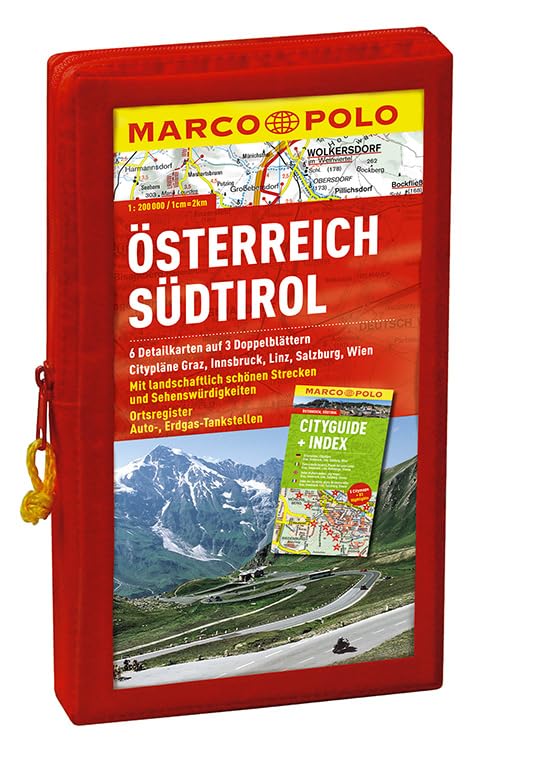 MARCO POLO Kartenset Österreich und Südtirol 1:200.000: Citypläne Graz, Innsbruck, Linz, Salzburg, Wien. Mit landschaftlich schönen Strecken und ... (MARCO POLO Karte 1:200000) Leisure, Home & Garden