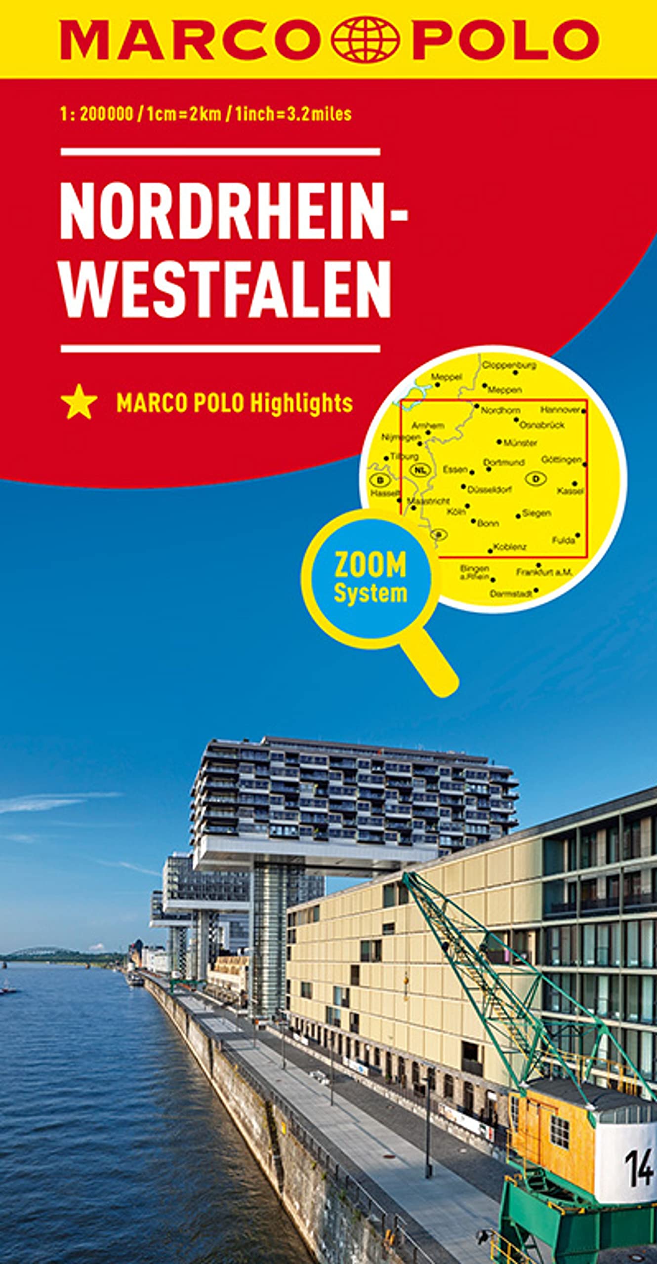 MARCO POLO Regionalkarte Deutschland 05 Nordrhein-Westfalen 1:200.000 Leisure, Home & Garden