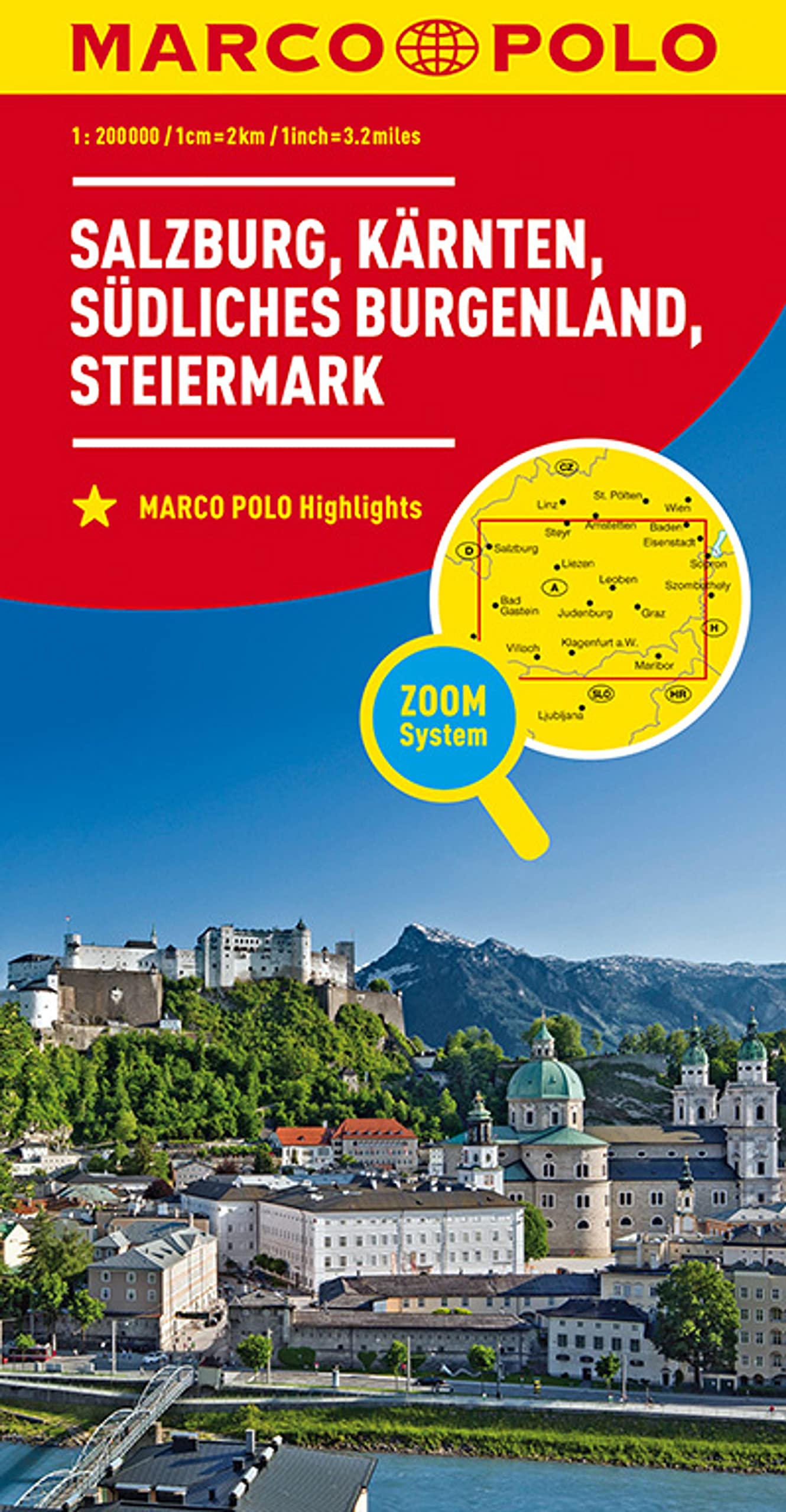MARCO POLO Regionalkarte Österreich Blatt 2 1 : 200 000 book