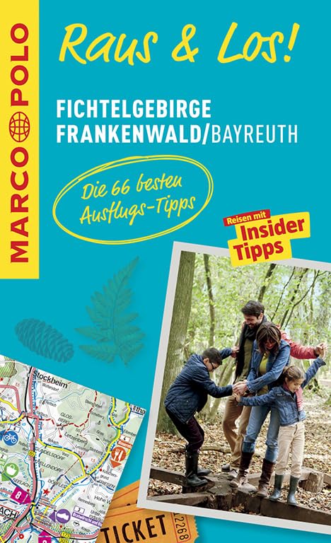 MARCO POLO Raus & Los! Fichtelgebirge, Frankenwald, Bayreuth: Das Package für unterwegs: Der Erlebnisführer mit großer Erlebniskarte Leisure, Home & Garden