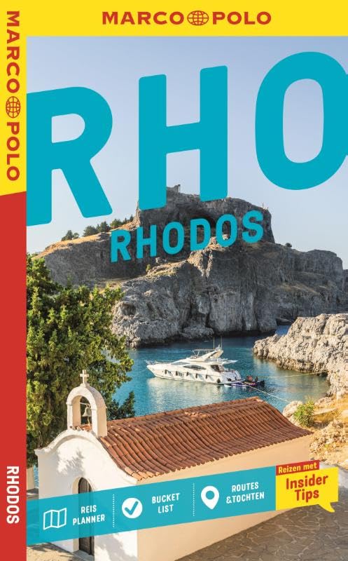 Marco Polo NL Reisgids Rhodos: reisgids met uitneembare kaart book