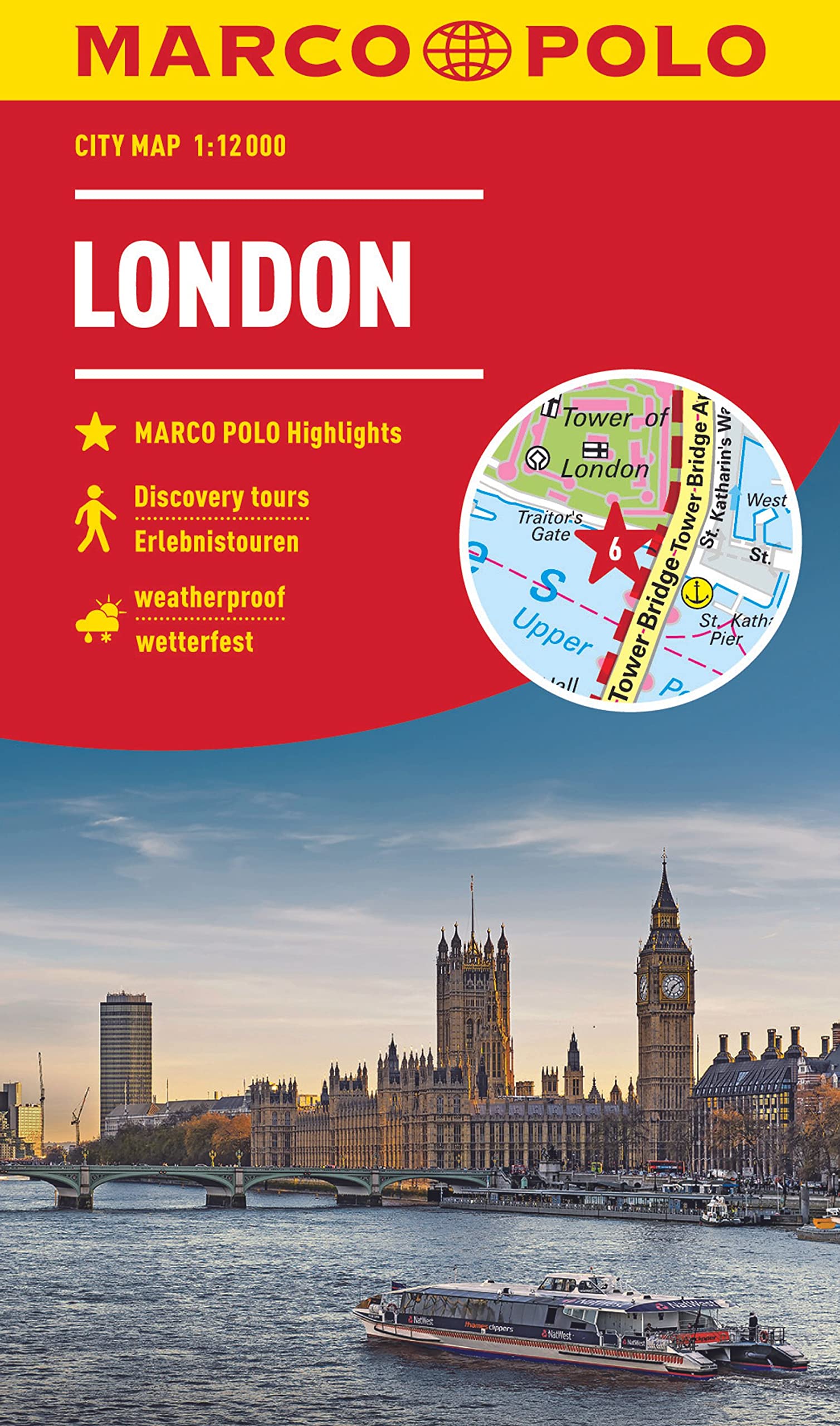 MARCO POLO Cityplan London 1:12.000 Leisure, Home & Garden