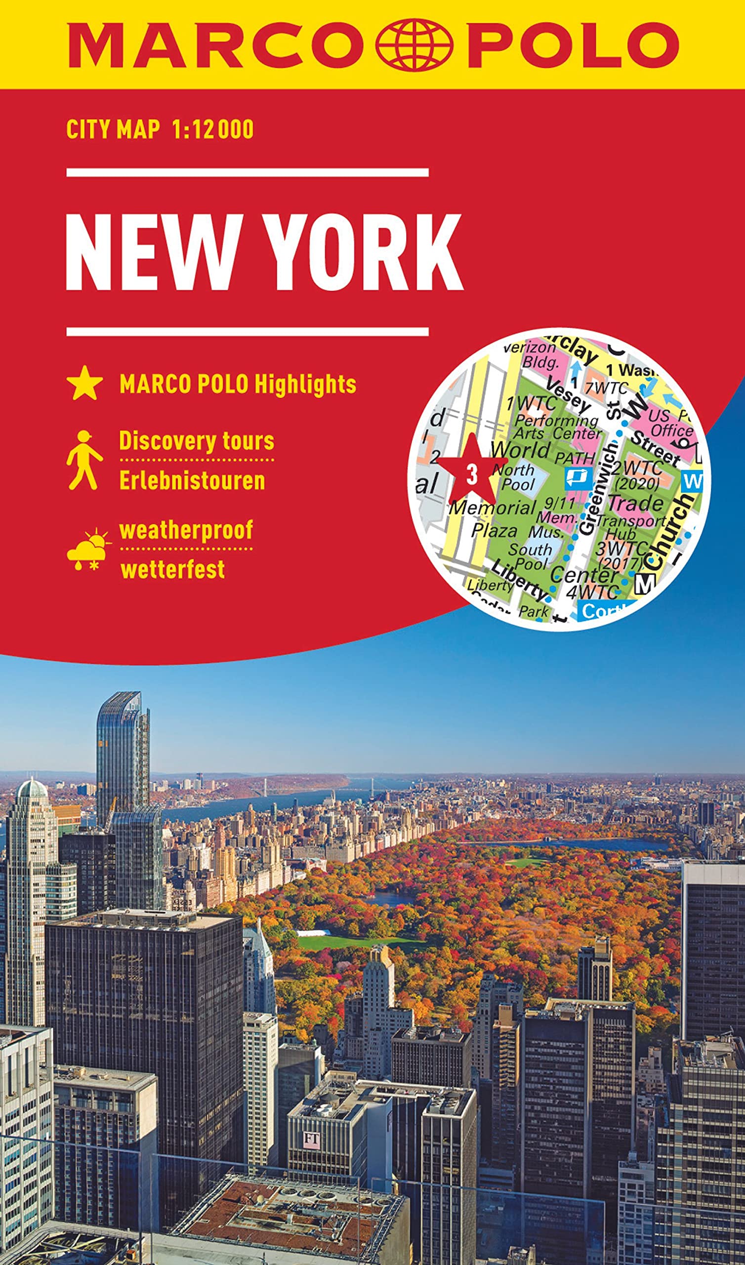 MARCO POLO Cityplan New York 1:12 000 (MARCO POLO Citypläne) Leisure, Home & Garden