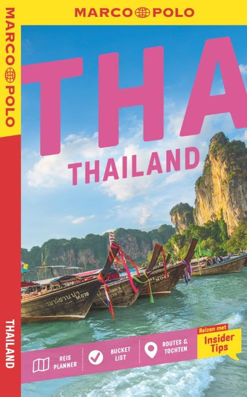Marco Polo NL Reisgids Thailand: pocket reisgids met uitneembare kaart book