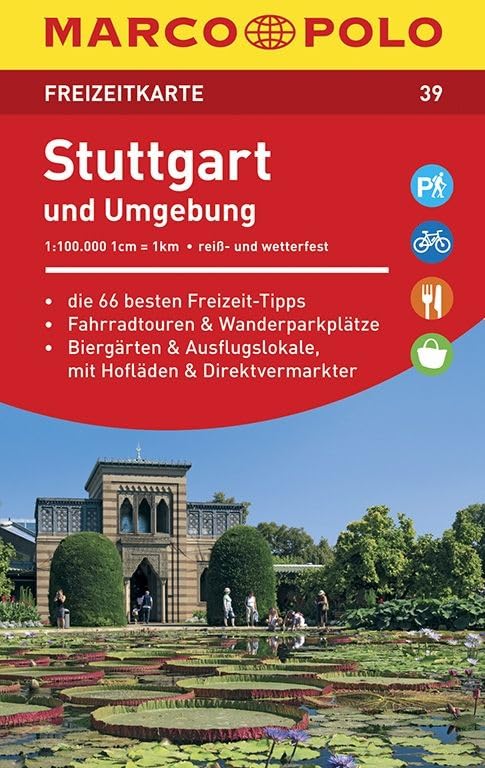 MARCO POLO Freizeitkarte 39 Stuttgart und Umgebung 1 : 100 000 book