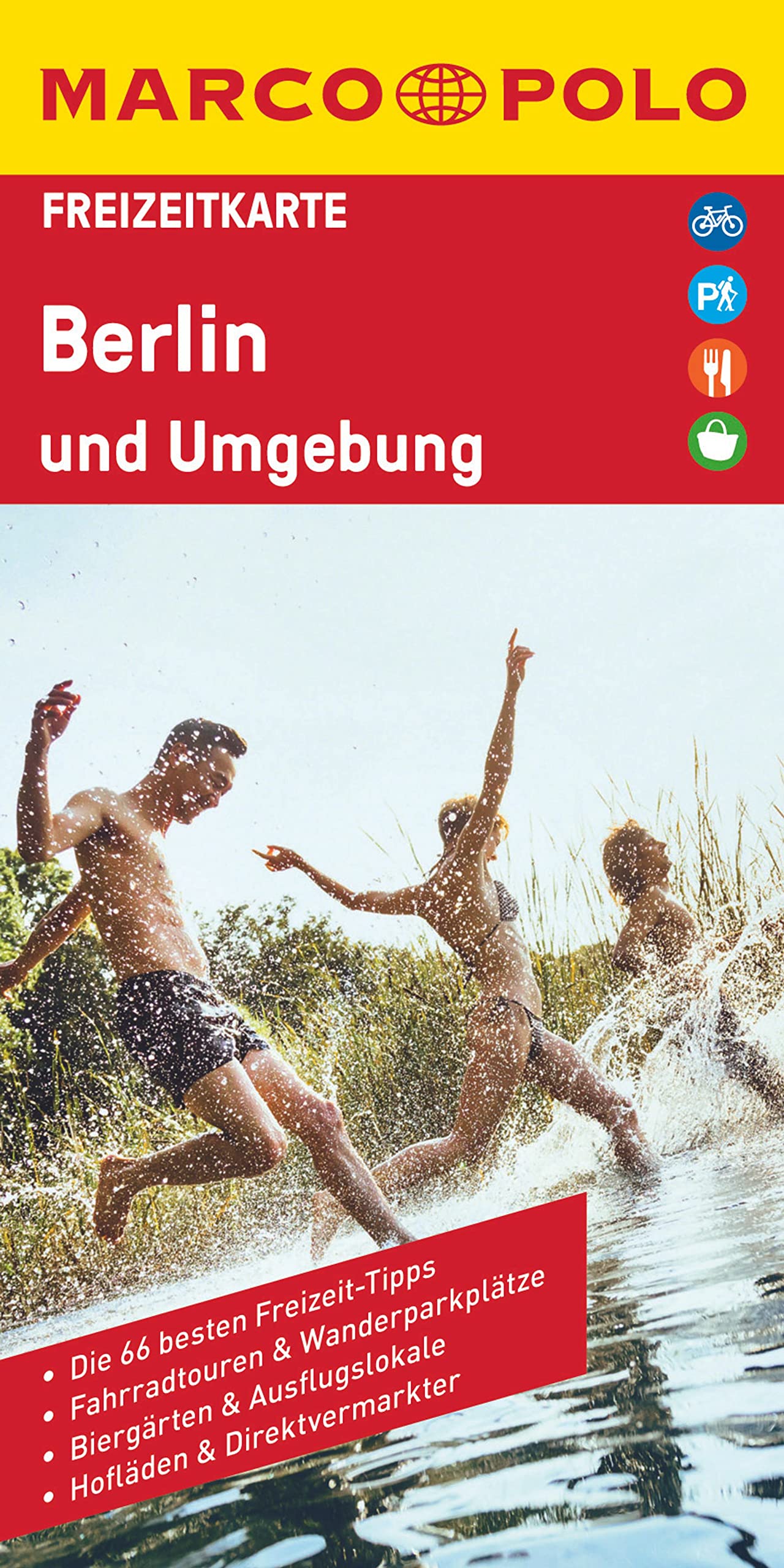 MARCO POLO Freizeitkarte Berlin und Umgebung 1:100 000 Leisure, Home & Garden