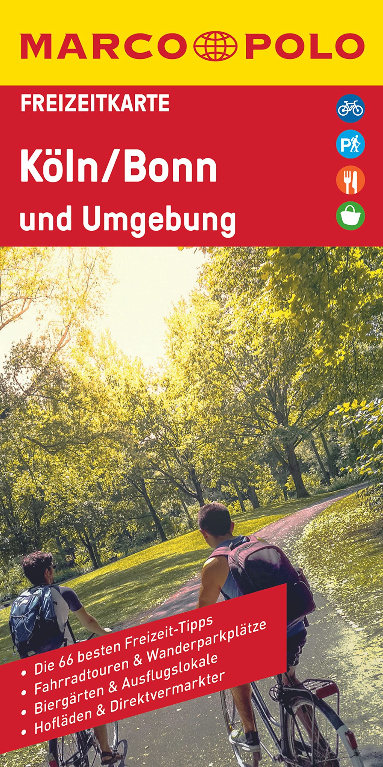 MARCO POLO Freizeitkarte 21 Köln, Bonn und Umgebung 1:110.000 Leisure, Home & Garden