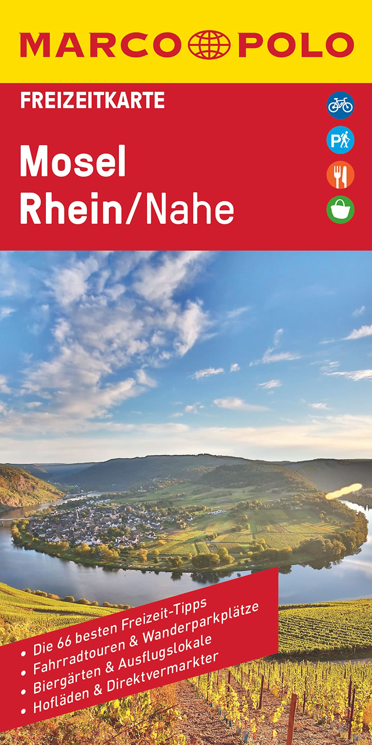 MARCO POLO Freizeitkarte 26 Mosel, Rhein, Nahe 1:115.000 Leisure, Home & Garden