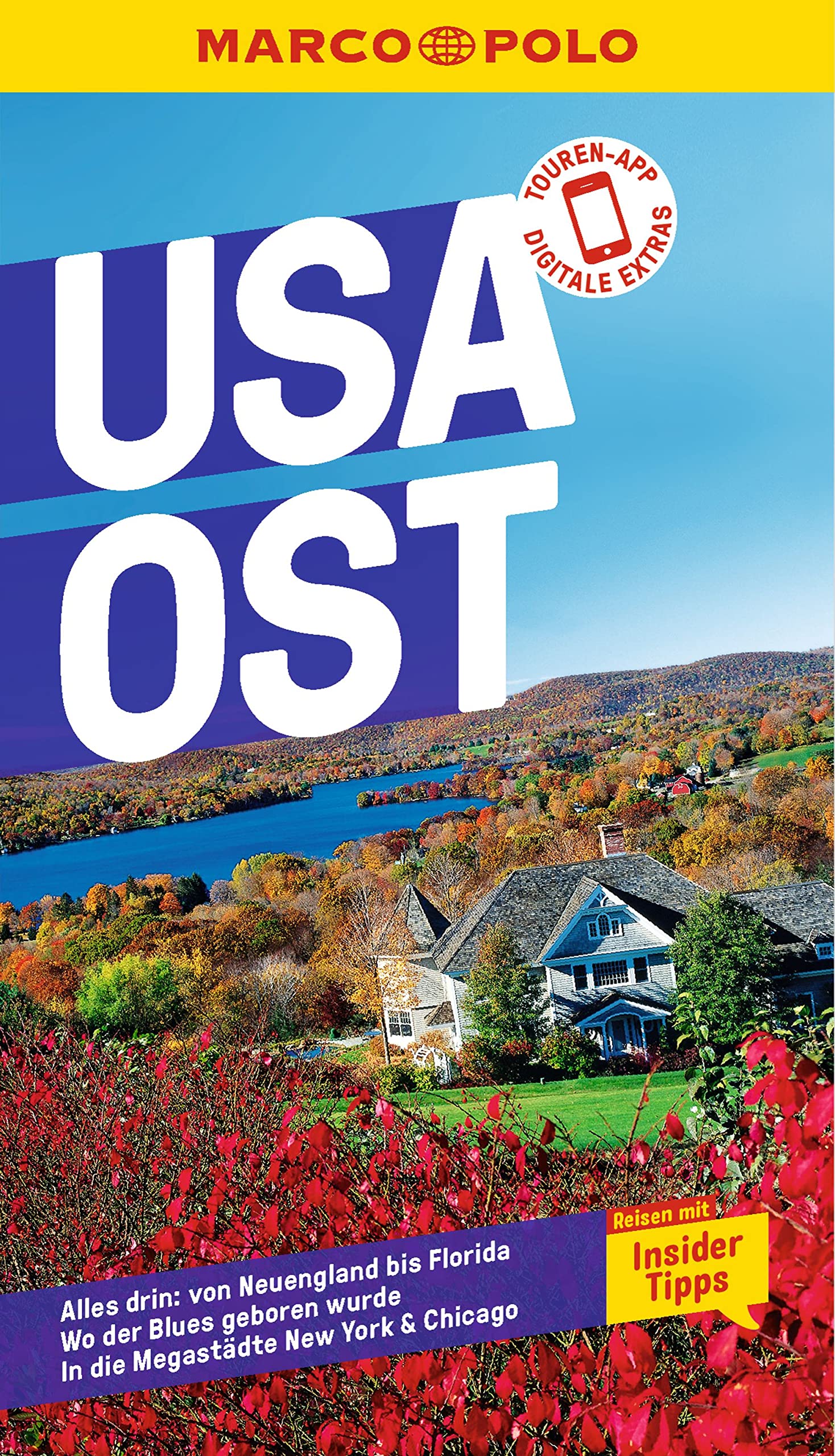 MARCO POLO Reiseführer USA Ost: Reisen mit Insider-Tipps. Inkl. kostenloser Touren-App Leisure, Home & Garden