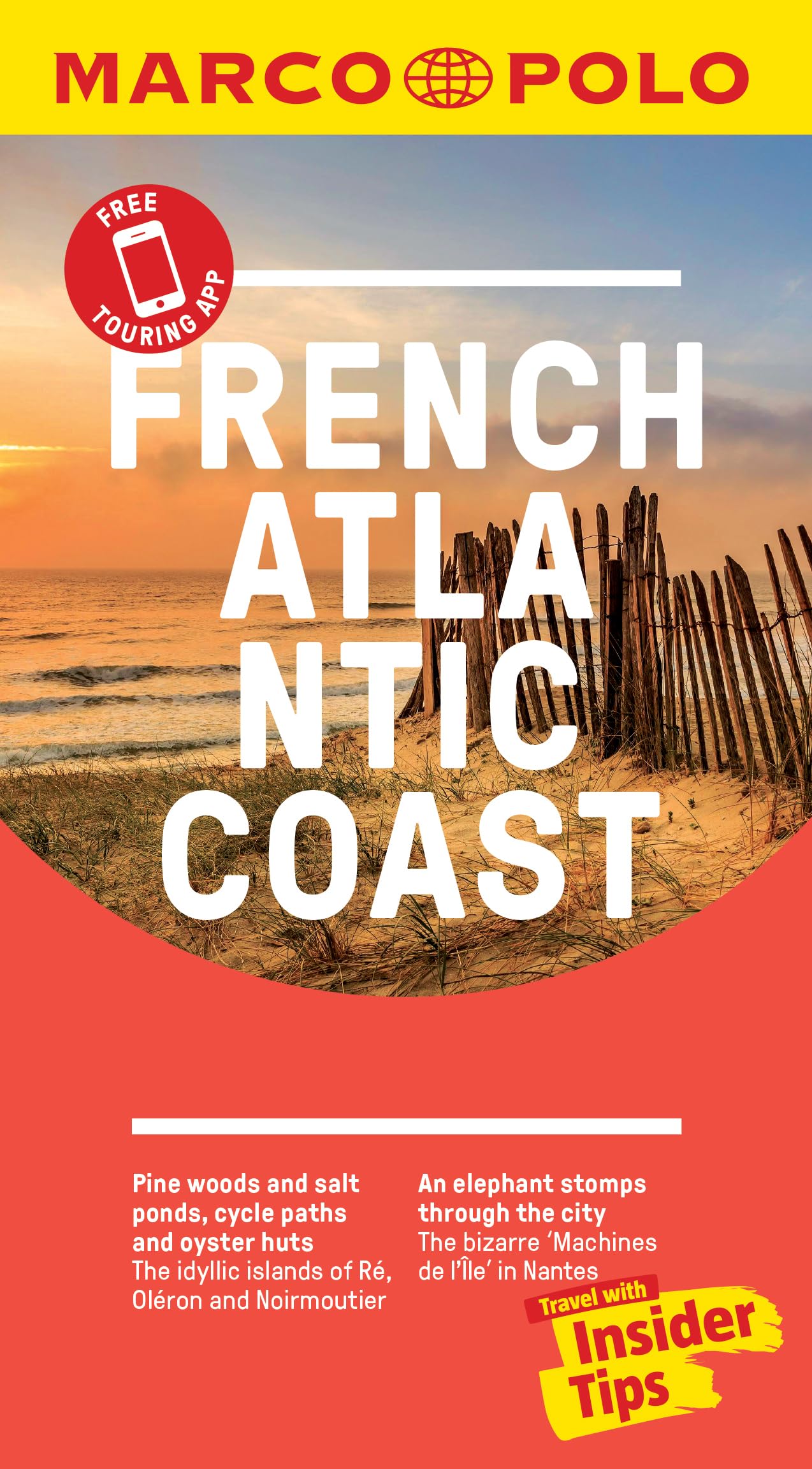 French Atlantic Coast Marco Polo Pocket Travel Guide - with pull out map: Biarritz, Bordeaux, La Rochelle, Nantes (Marco Polo Guide) Leisure, Home & Garden
