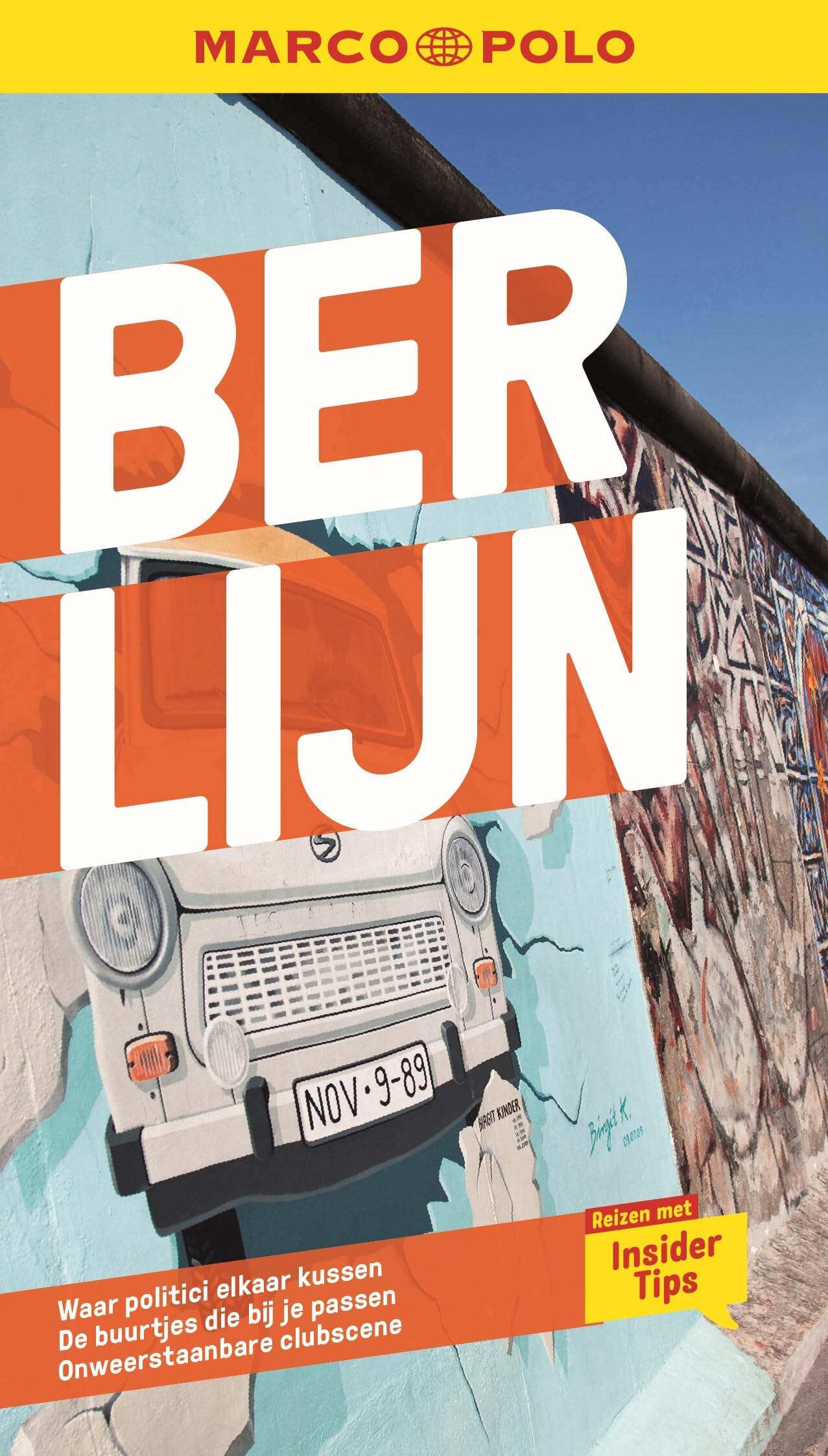Berlijn: pocket reisgids met uitneembare kaart (Marco Polo) book