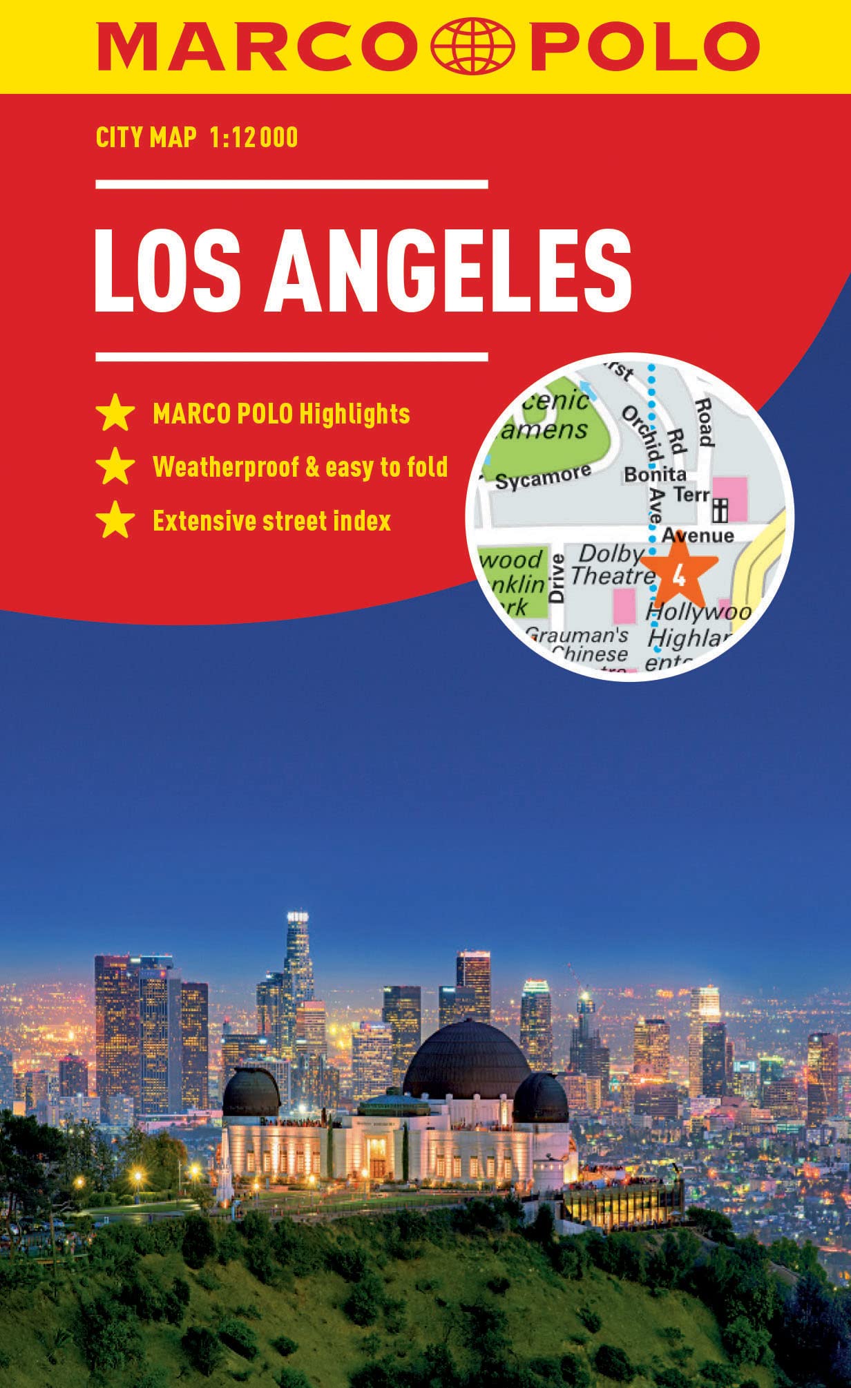 Marco Polo Los Angeles City Map book