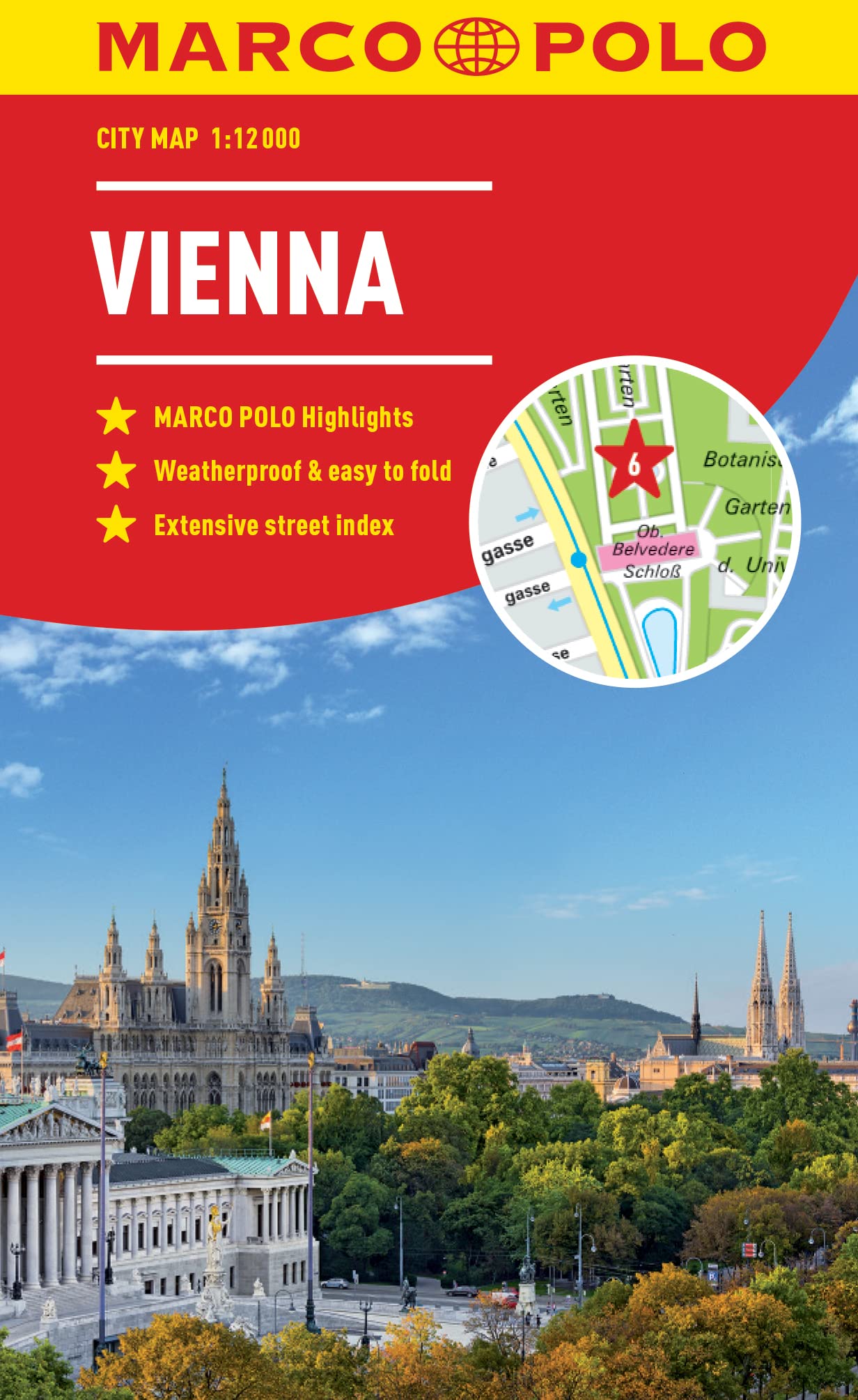 Marco Polo Vienna City Map (Marco Polo City Maps) Leisure, Home & Garden