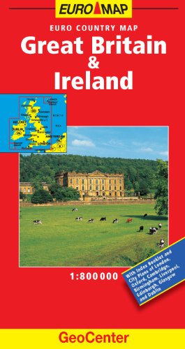 Great Britain and Ireland GeoCenter Euro Map (GeoCenter Euro Maps) Maps & Plans