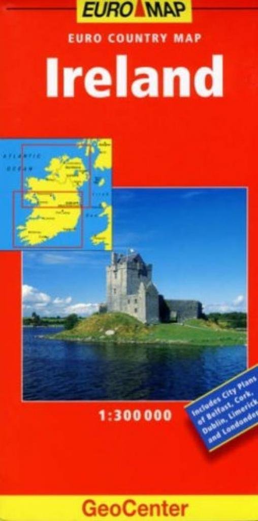 Ireland GeoCenter Euro Map (GeoCenter Euro Maps) Maps & Plans
