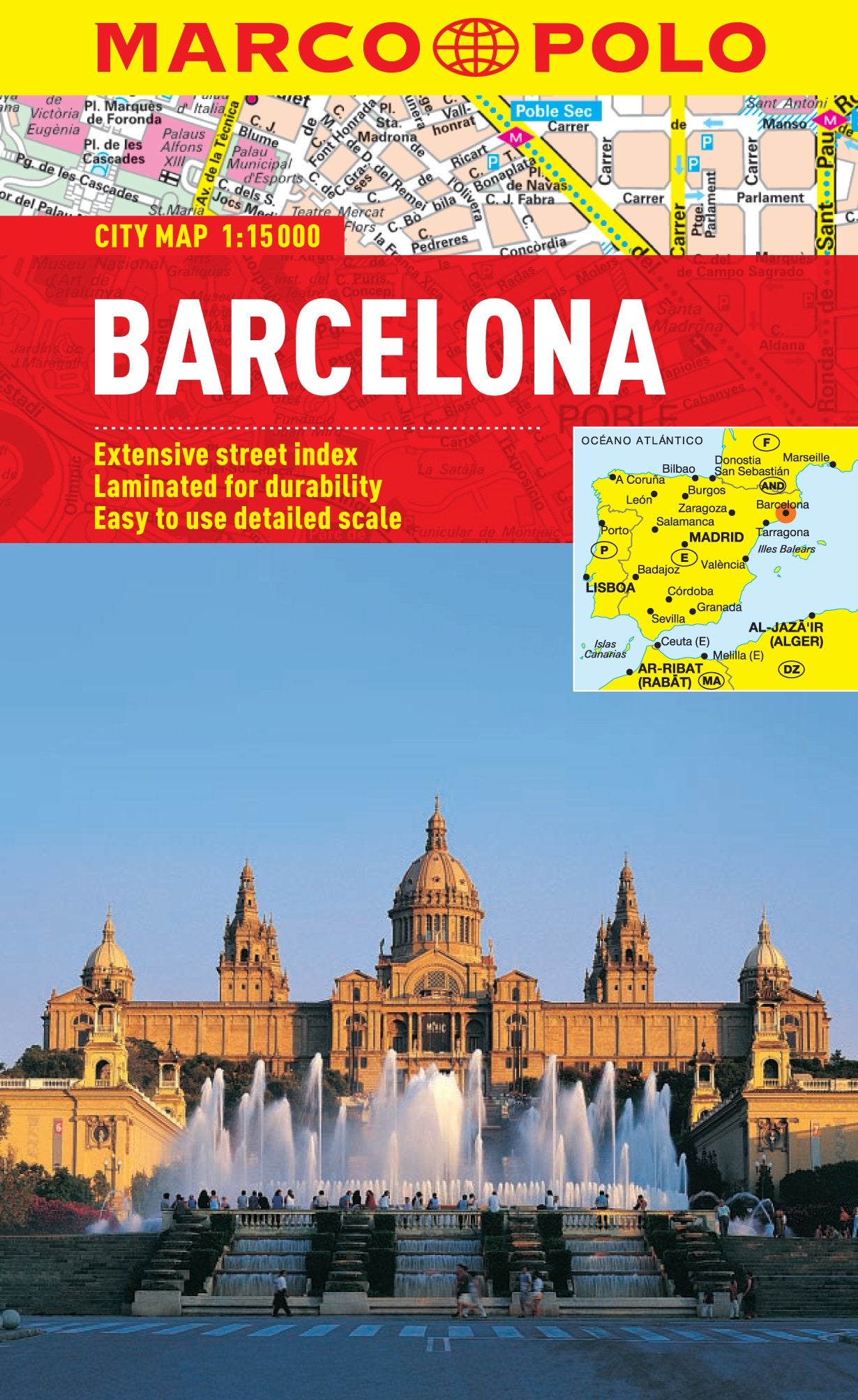Marco Polo City Map Barcelona (Marco Polo City Maps) Leisure, Home & Garden