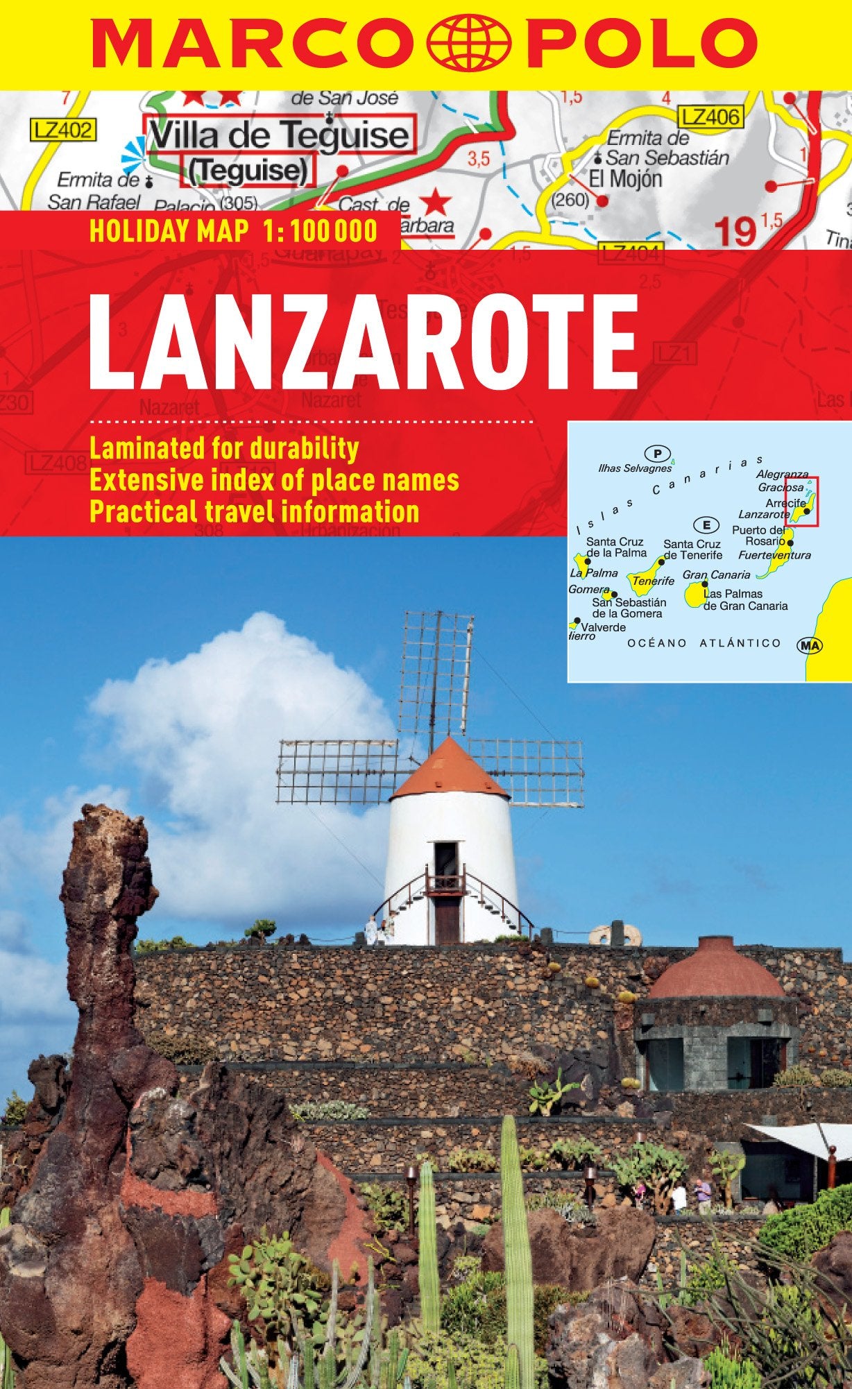 Marco Polo Holiday Map Lanzarote book