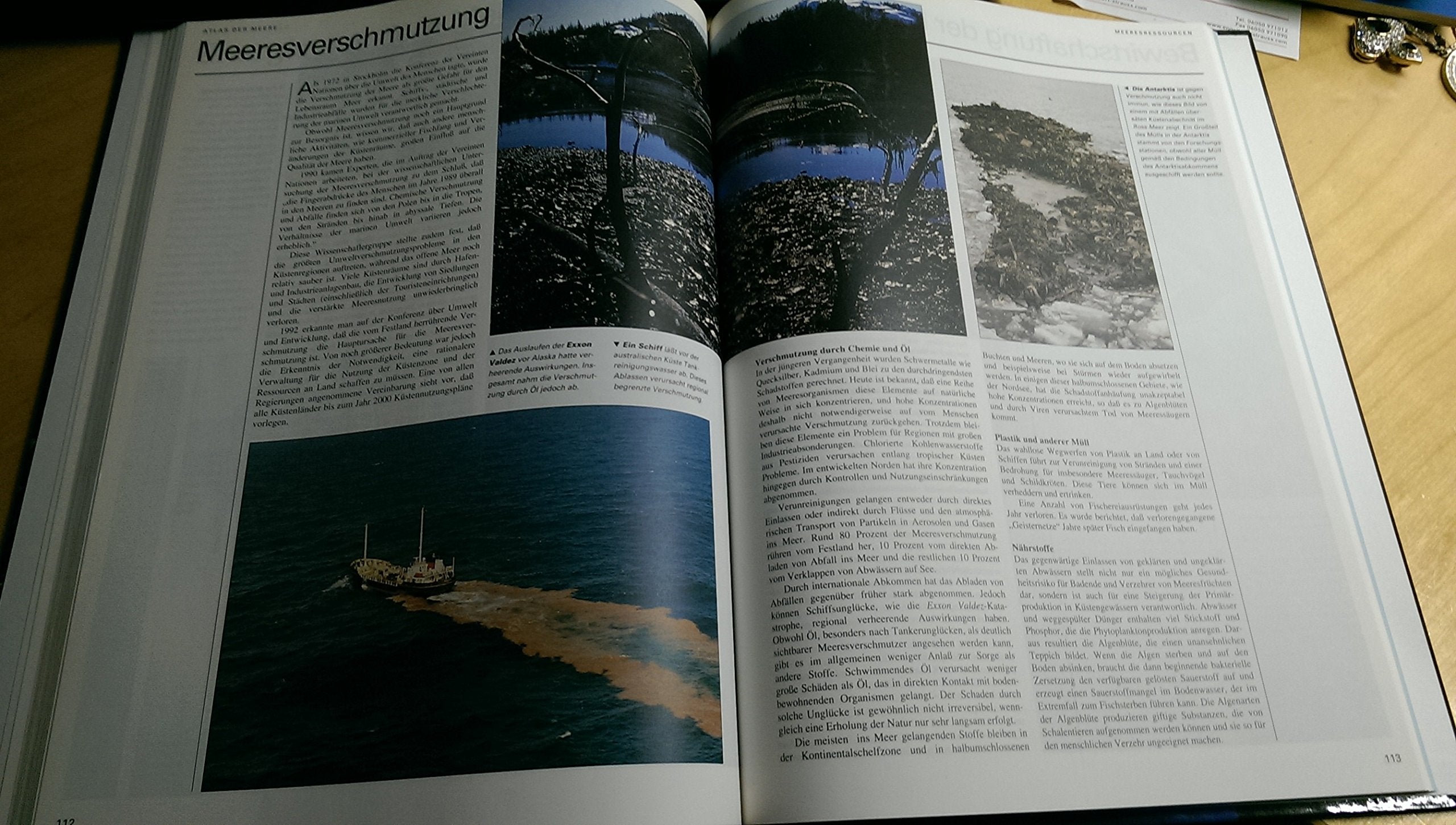 Grosser Atlas der Meere. Geheimnisvolle Welten unter Wasser Maps & Plans