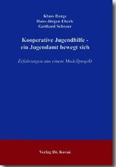 Kooperative Jugendhilfe - ein Jugendamt bewegt sich: Erfahrungen aus einem Modellprojekt (Schriftenreihe Sozialpädagogik in Forschung und Praxis) Books