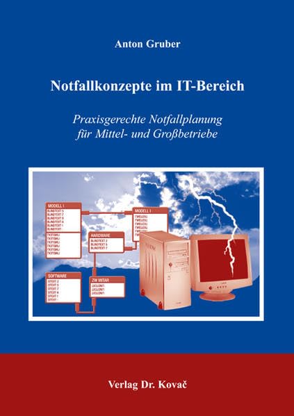 Notfallkonzepte im IT-Bereich: Praxisgerechte Notfallplanung für Mittel- und Grossbetriebe (Studien zur Wirtschaftsinformatik) Law