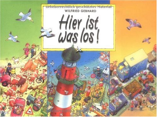 Hier ist was los!: 3 Minis im Display: Auf dem Lande ist was los; Auf dem Wasser ist was los; Auf der Strasse ist was los Children's books