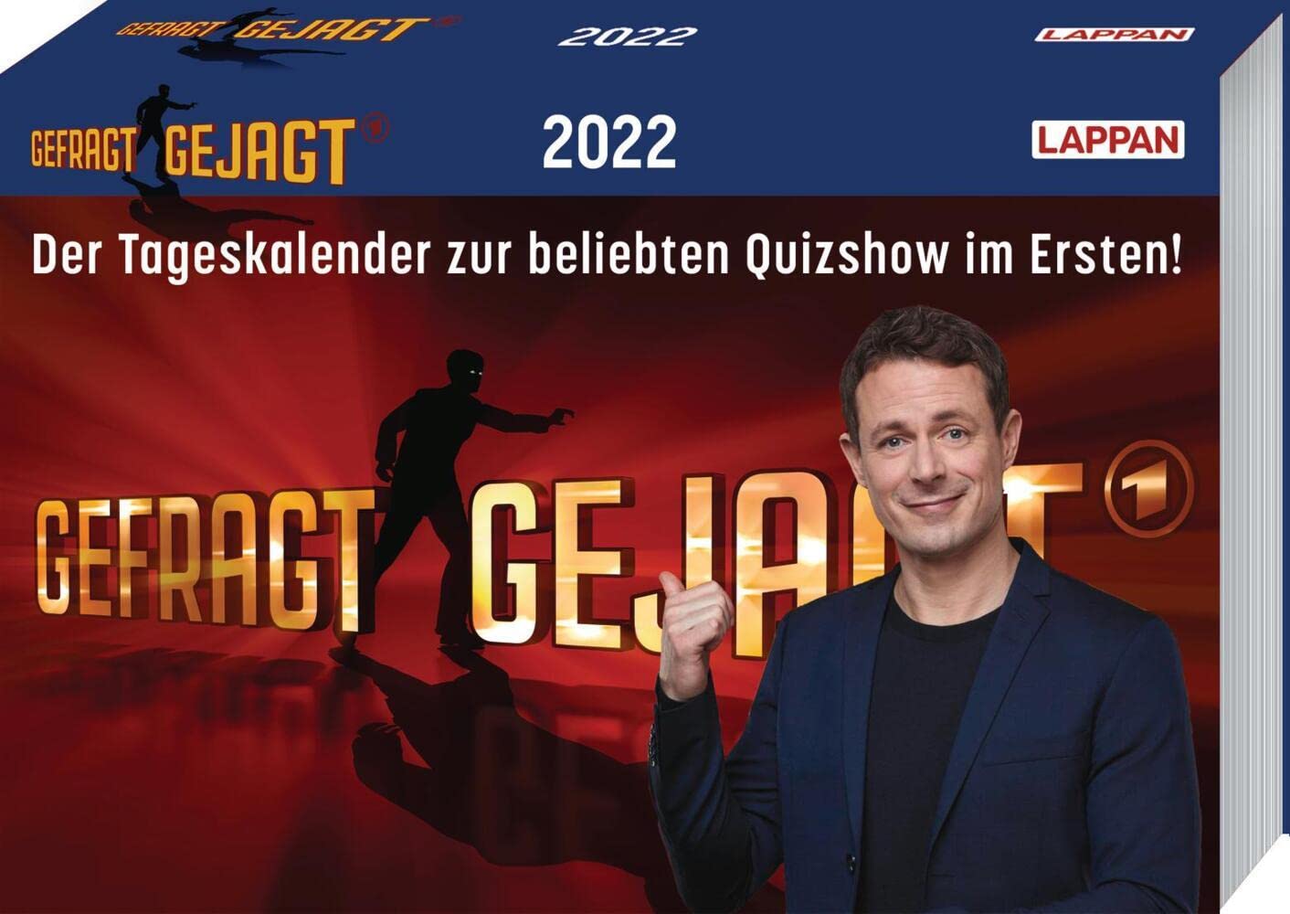 Gefragt Gejagt – Tagesabreißkalender 2022: Der offizielle Kalender zur beliebten Quizshow im Ersten | Trainiere dein Allgemeinwissen jeden Tag! Quizgott oder Besserwisser? Calendars