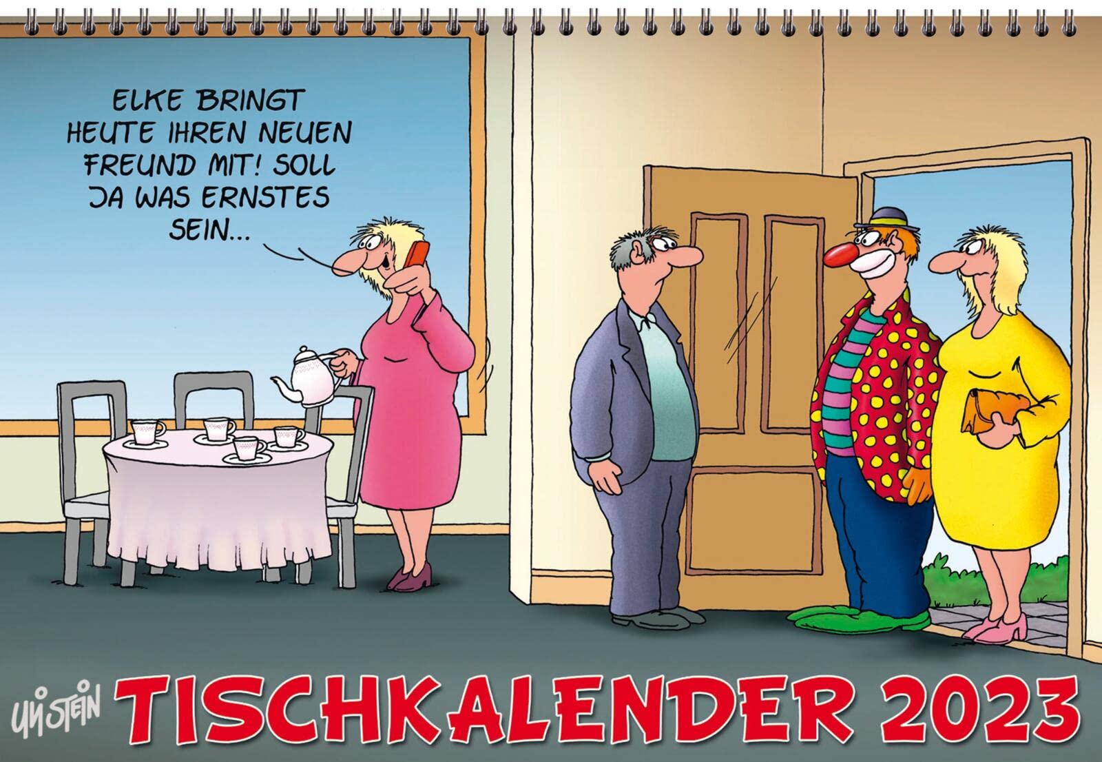 Uli Stein - Tischkalender 2023: Monatskalender zum Aufstellen book